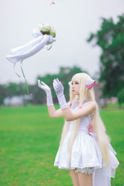 [Welfare COS] Bloger anime Asano Mushroom - Humanoid Computer Angel Heart Xiaoji