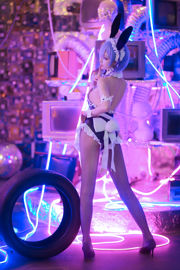 [Foto de celebridade da Internet COSER] Blogueiro de anime Feng Jiangjiang v - Rem Bunny Girl