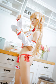 [Cosplay] La blogger di anime Cheche Celia - Asuna Lingerie