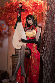 [Ảnh Net Red COSER] Ảnh về Xiyuan Temple Nange - Dafeng Cheongsam