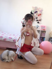 [Ảnh Cosplay] Anime Blogger Wenmei - Sách Tự sướng (Số 1) Miko