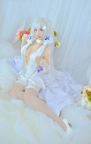 [网 红 Coser] Jiuqu Jean "Vestido de novia"