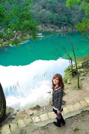 Buah dewi Taiwan MM "New Mountain Dream Lake Outside Shooting"